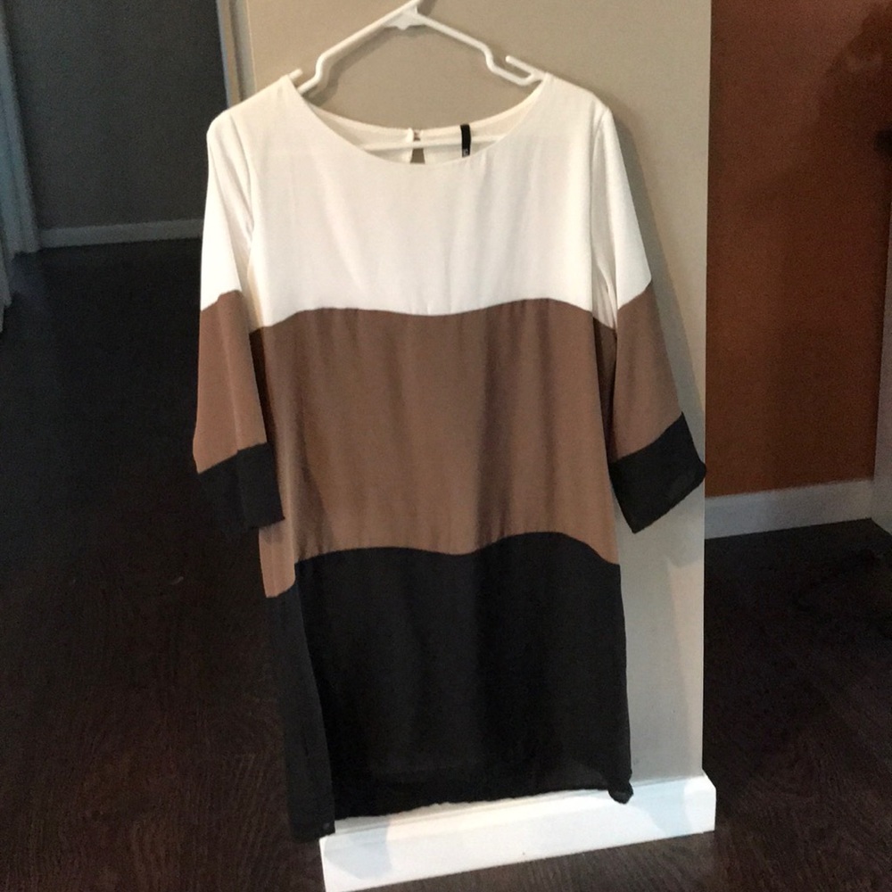 Loose polyester dress